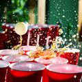 Are there any special rules for playing beer pong with different sizes of balls?