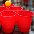 Are you supposed to bounce the ball in beer pong?