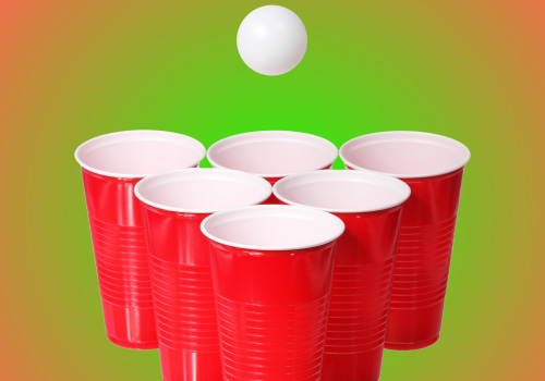 What is non-alcoholic beer pong called?