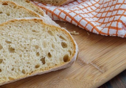 How can i make sure my south african beer bread has a nice, moist crumb inside after baking it?