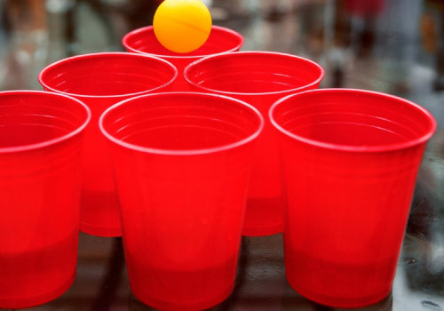 Are you supposed to bounce the ball in beer pong?